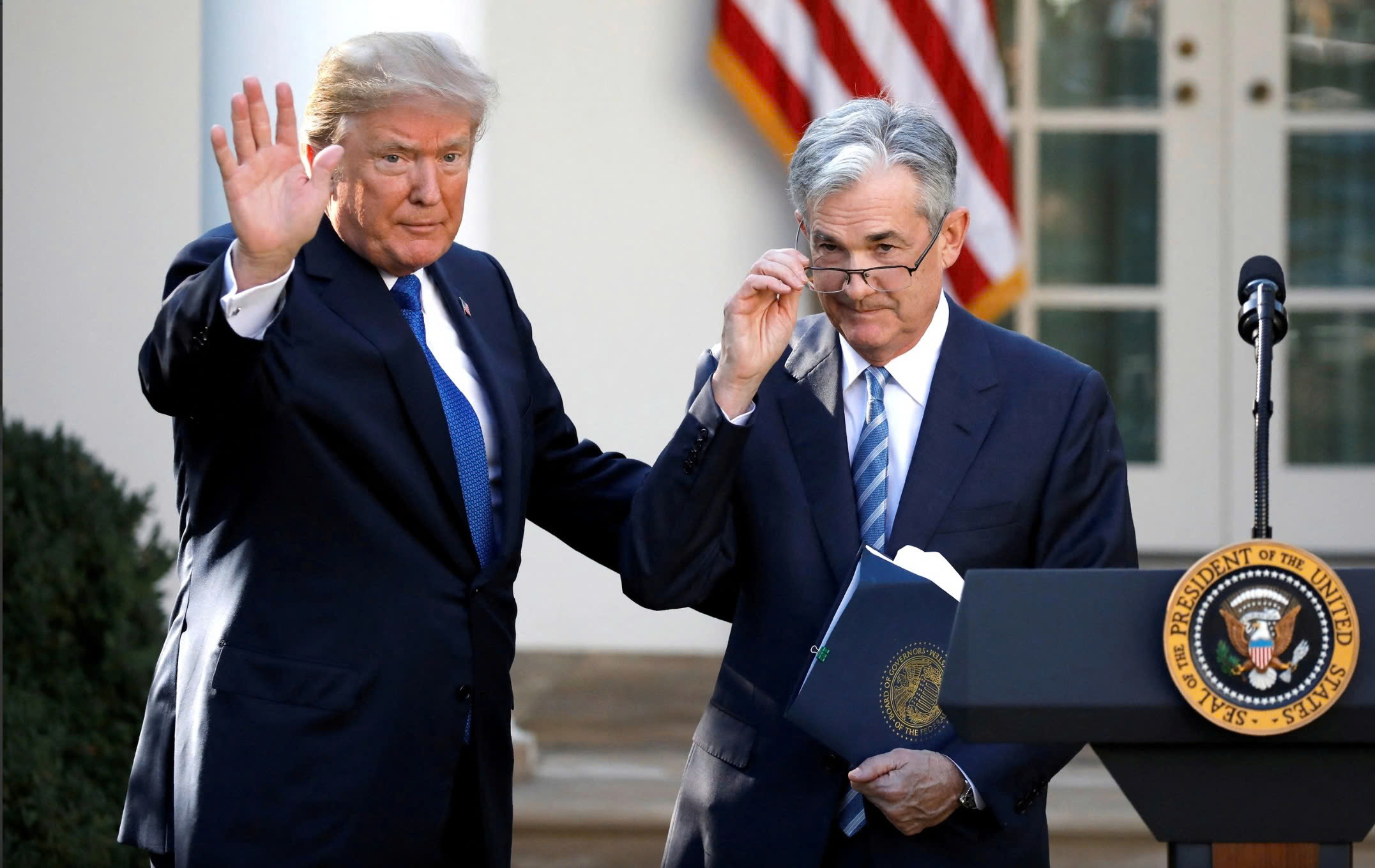 Tổng thống Trump nói không có ý sa thải Chủ tịch Fed 